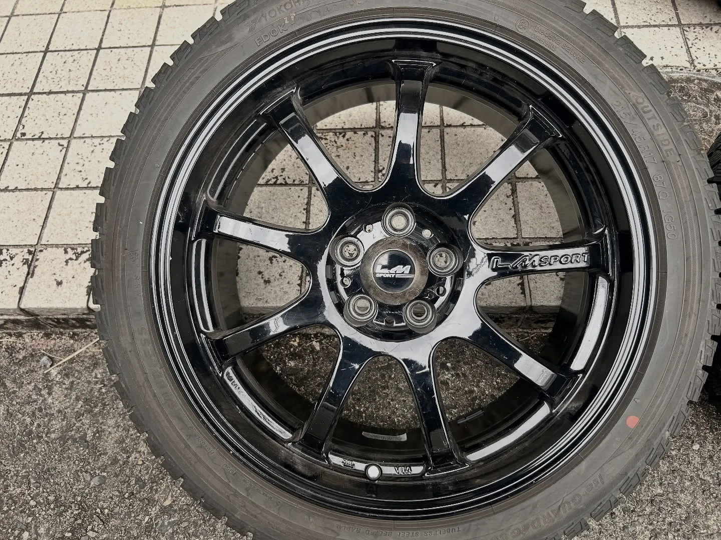 🚗LMスポーツ タイヤホイール×YOKOHAMAスタッドレス...