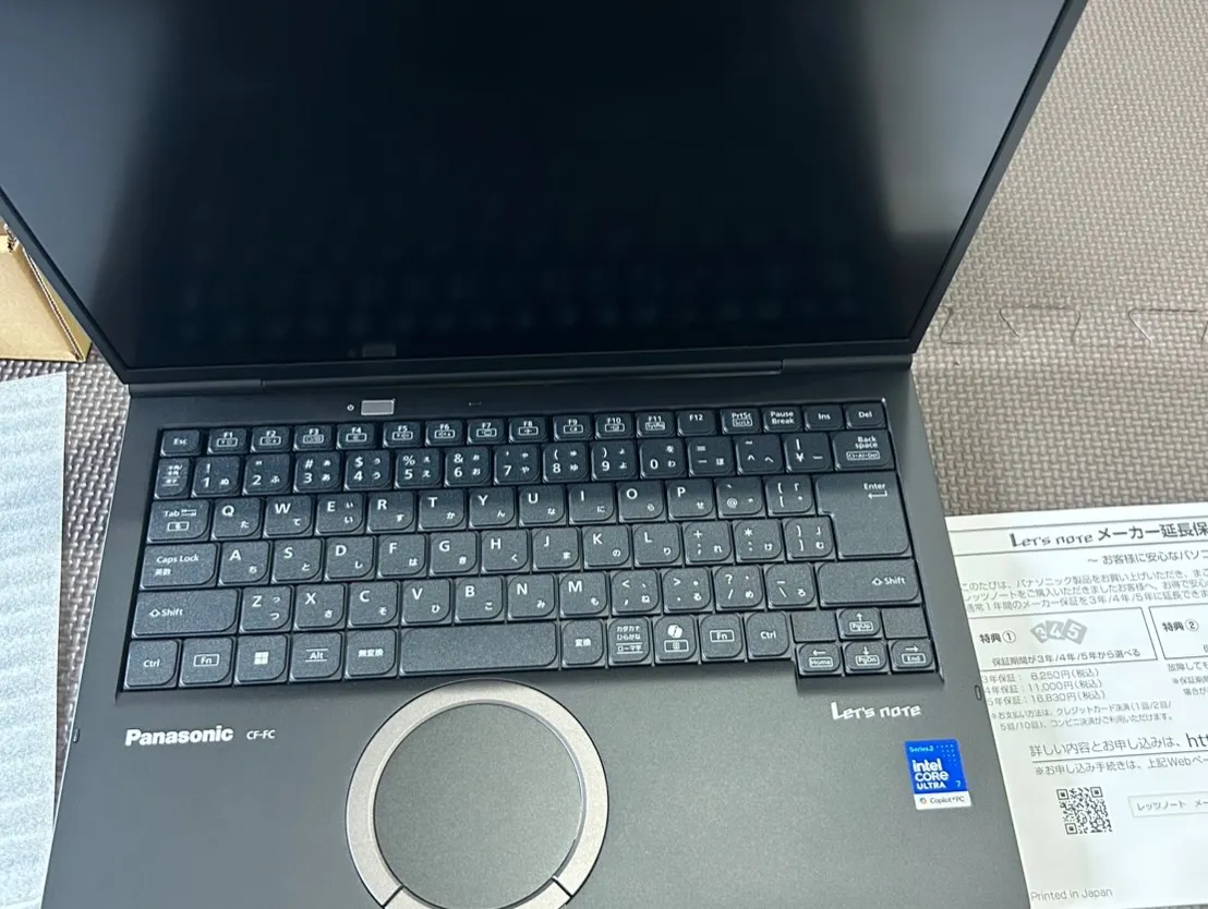 💻 Panasonic ノートパソコン CF-FC7BDPC...